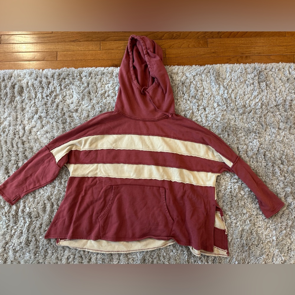 Free people oversized hoodie sweater